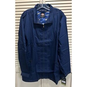 Dickies Essence Zip Up Scrub Jacket NWT Womens Size 2XL Soft Cool Stretch